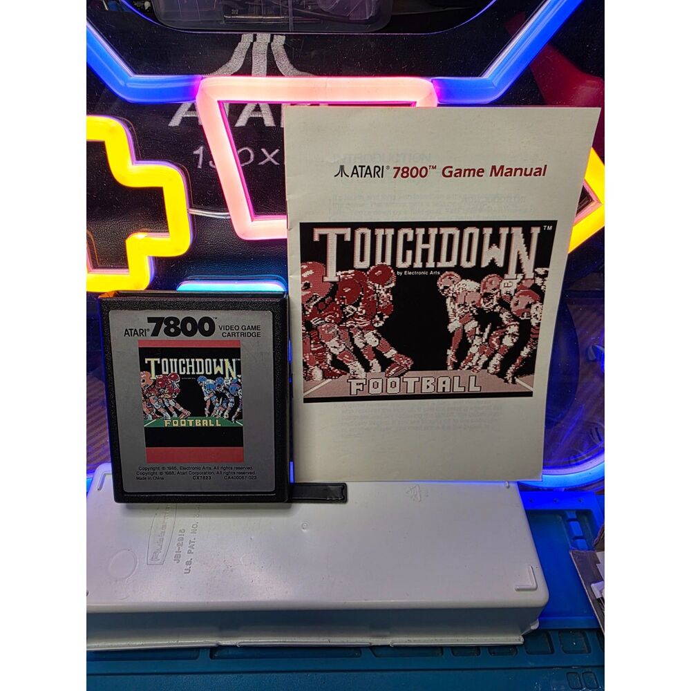 Touchdown Football + Manual for Atari 7800